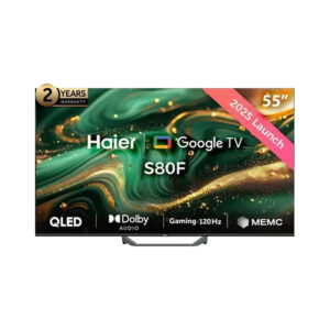 TV 55" Haier H55S80FUX 4K Ultra HD QLED Google TV