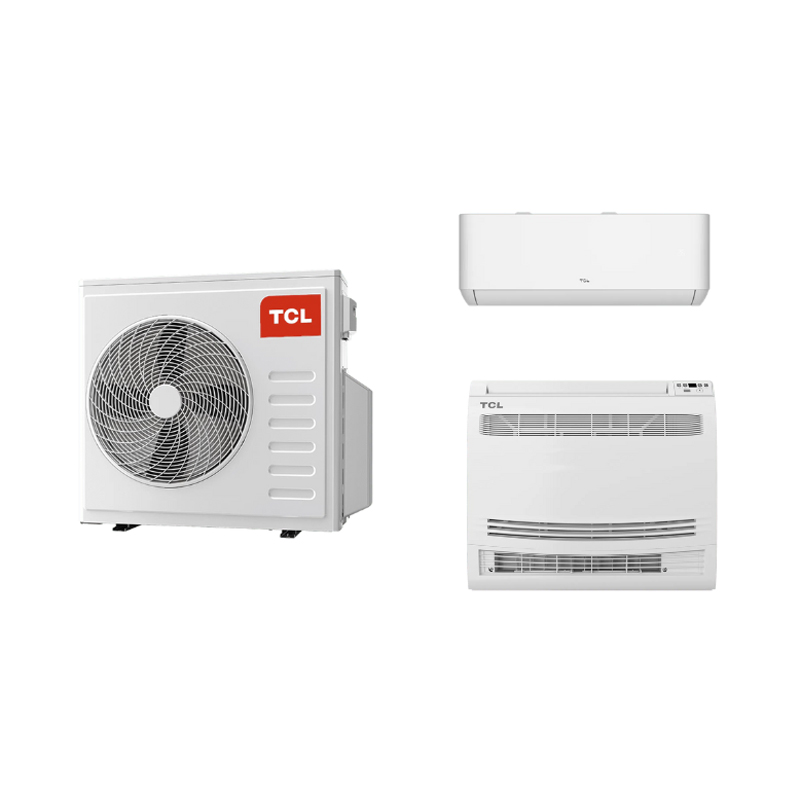 Sistem MultiSplit TCL FMA-27I3HD/DVO 27000 Btu, Ap 1+1, 60-70 m2, Mural 9000 btu, Tokesor 18000 btu