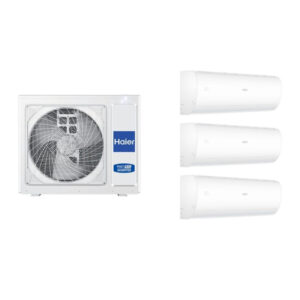 Sistem MultiSplit Haier 3U70S2SR5FA 7.0/7.6 kW Ap 2+1 Mural 9000+9000+9000 Btu Pearl R32 WiFi UVC pro